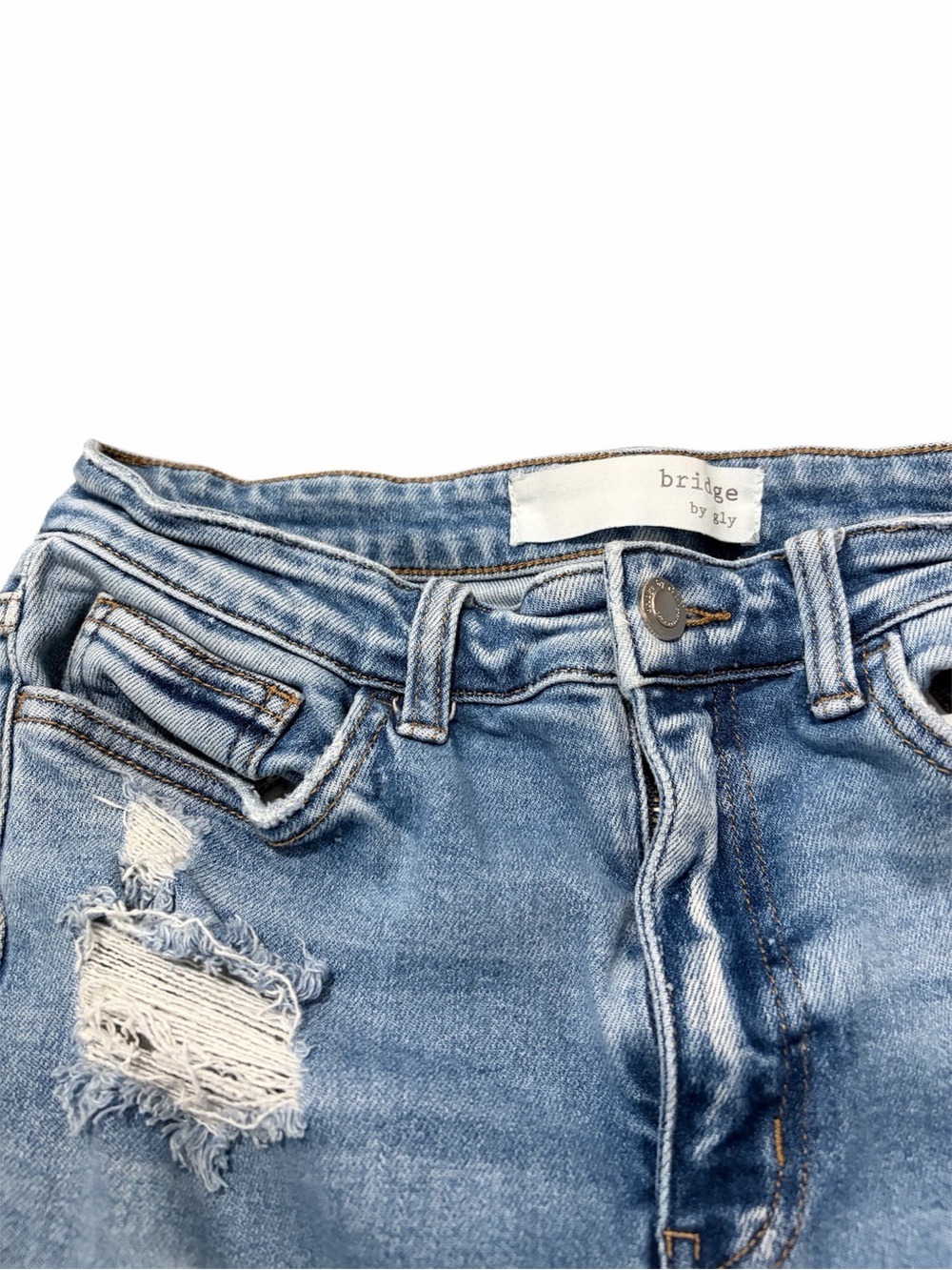 Bridge by GLY High Rise Ankle Skinny Jeans Women’s Size 28 Great Condition!